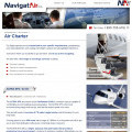 NavigatAir Logo and Web Site