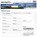 NavigatAir Logo and Web Site